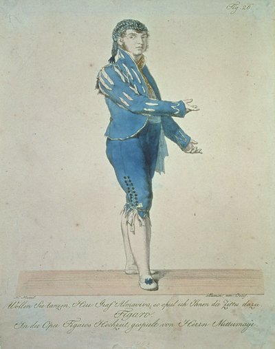 Figaro, Valet to Count Almaviva, from 